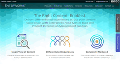 Desktop Screenshot of enterworks.com